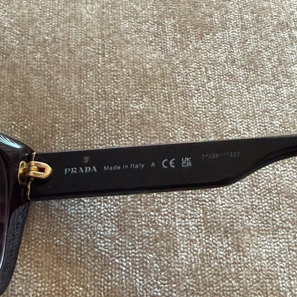 Prada SPR 24X Tortoise Square Sunglasses - Picture 5 of 6
